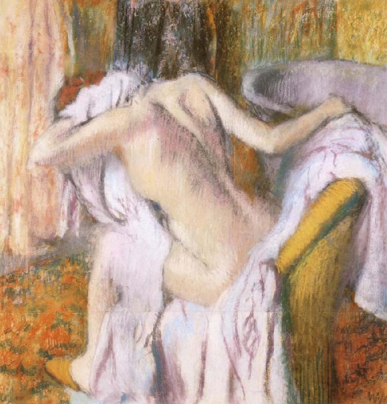 Edgar Degas Female nude France oil painting art
